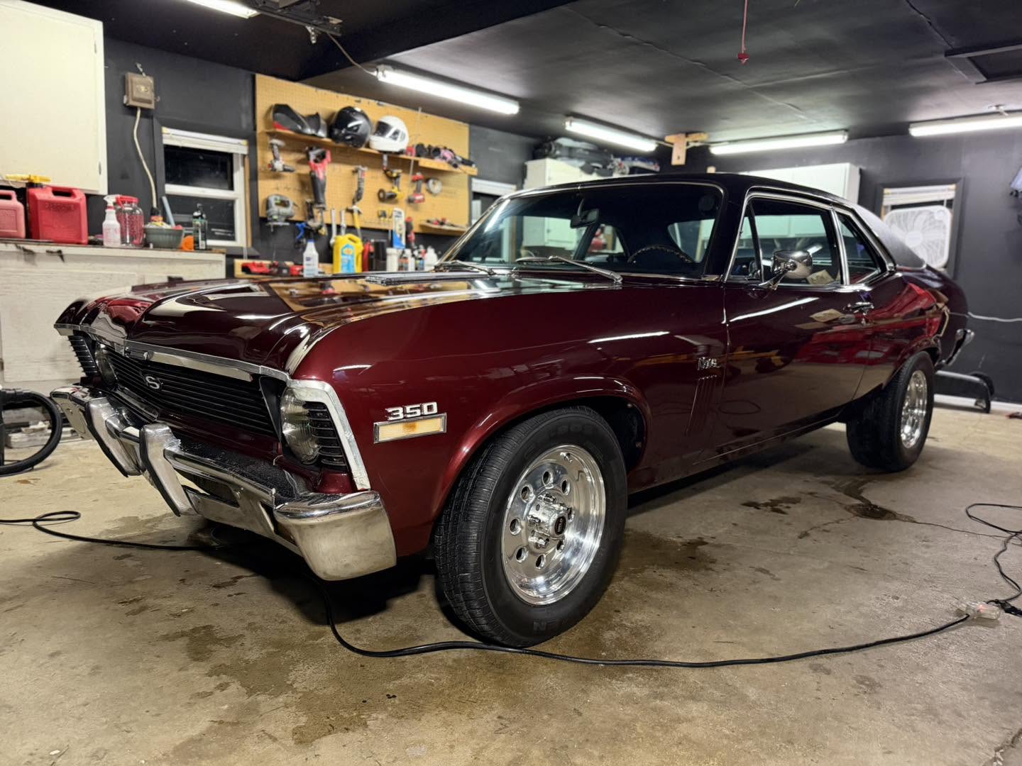 Classic car from Bradley’s work gallery